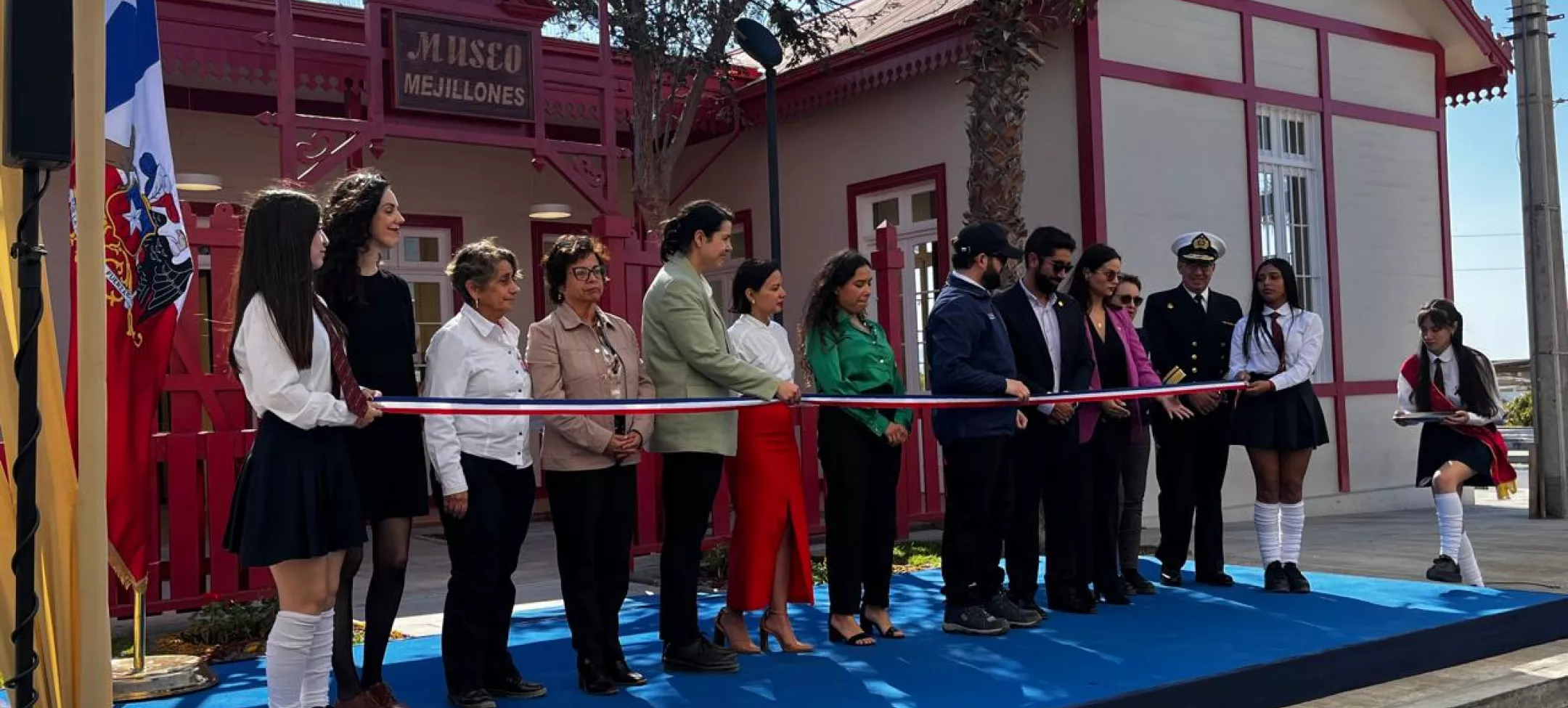 Inauguration of the restoration works of the Raúl Mavrakis Morales ...